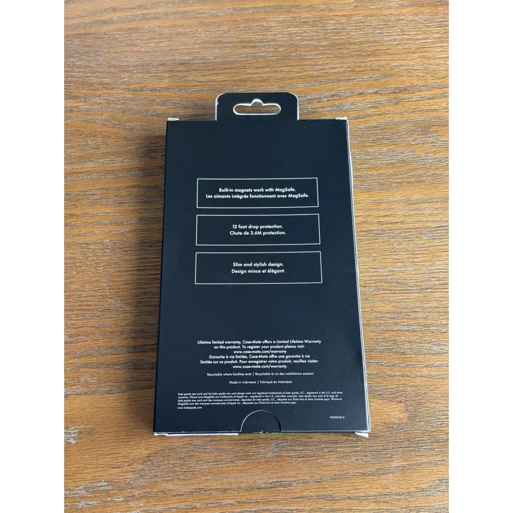 Kate Spade iPhone 17 Air Case MagSafe Tortoise Shell Protective 6.6 New 2025